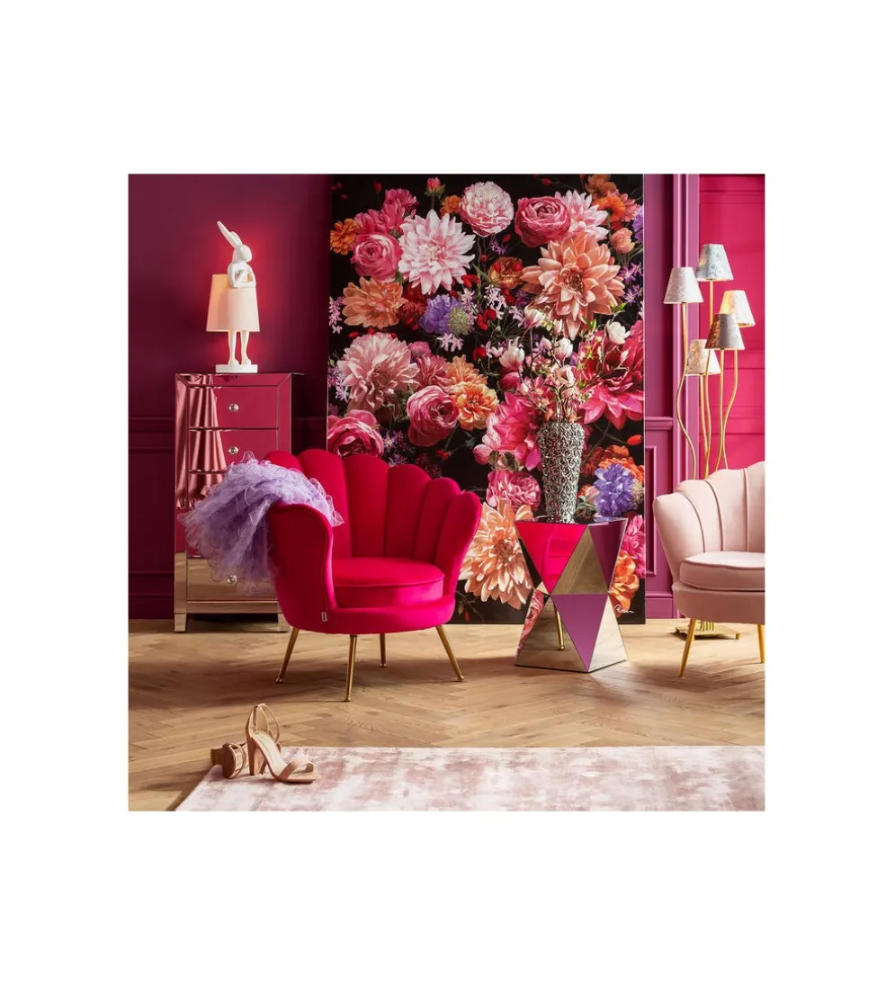Wazon ROSE MULTI 36 cm chromowany