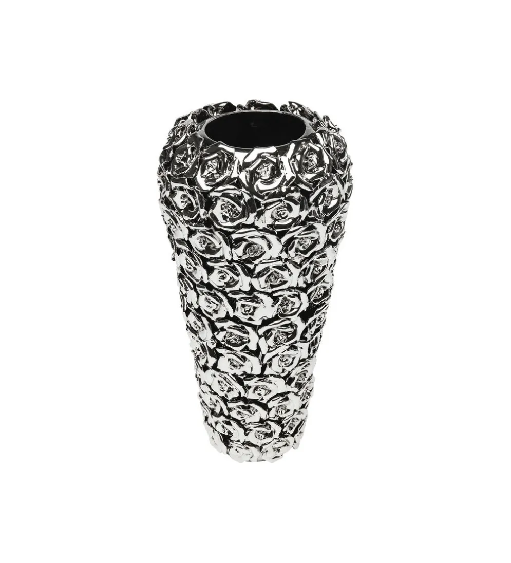 Wazon ROSE MULTI 36 cm chromowany
