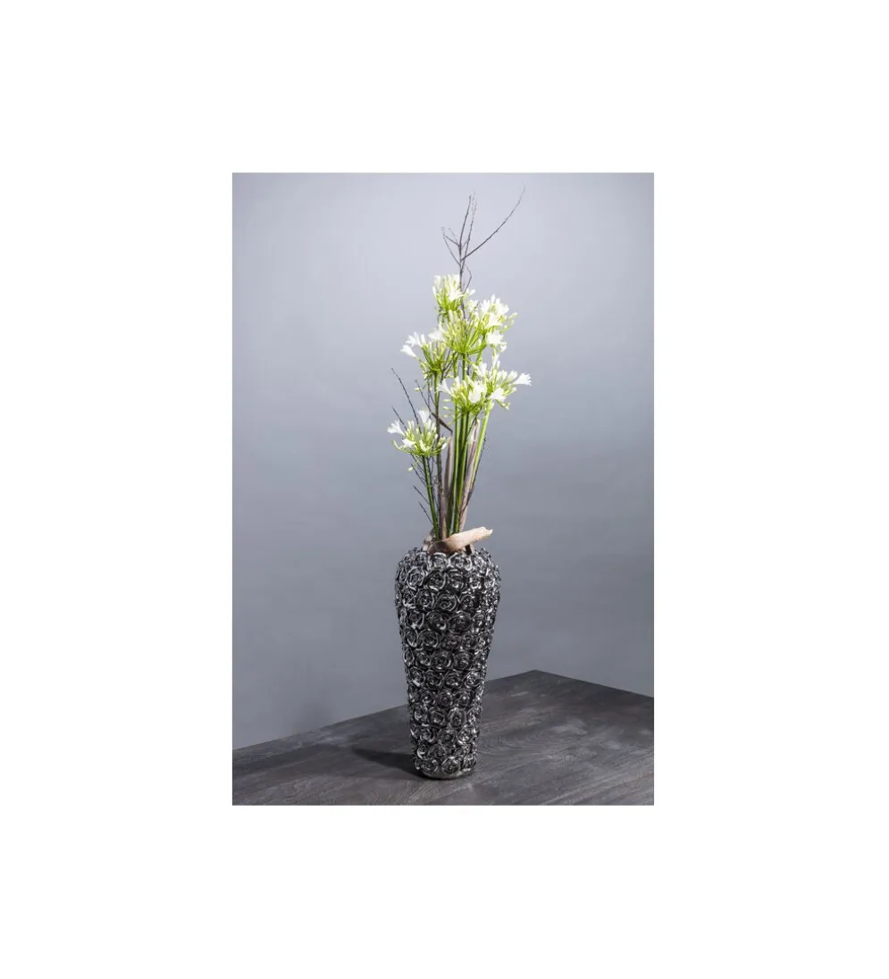 Wazon ROSE MULTI 45 cm chromowany