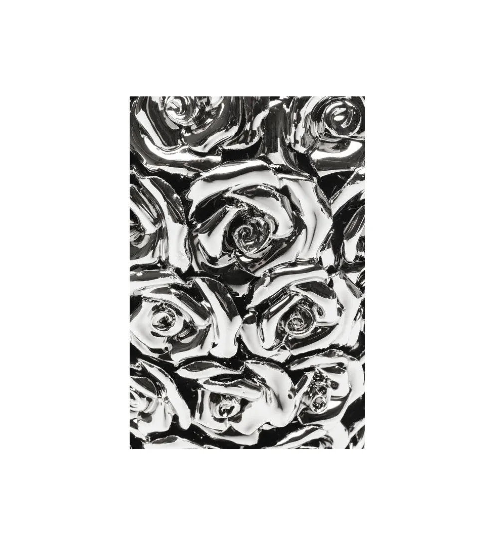 Wazon ROSE MULTI 45 cm chromowany