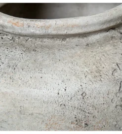 Wazon RUSTIC 20 cm ceramika szary