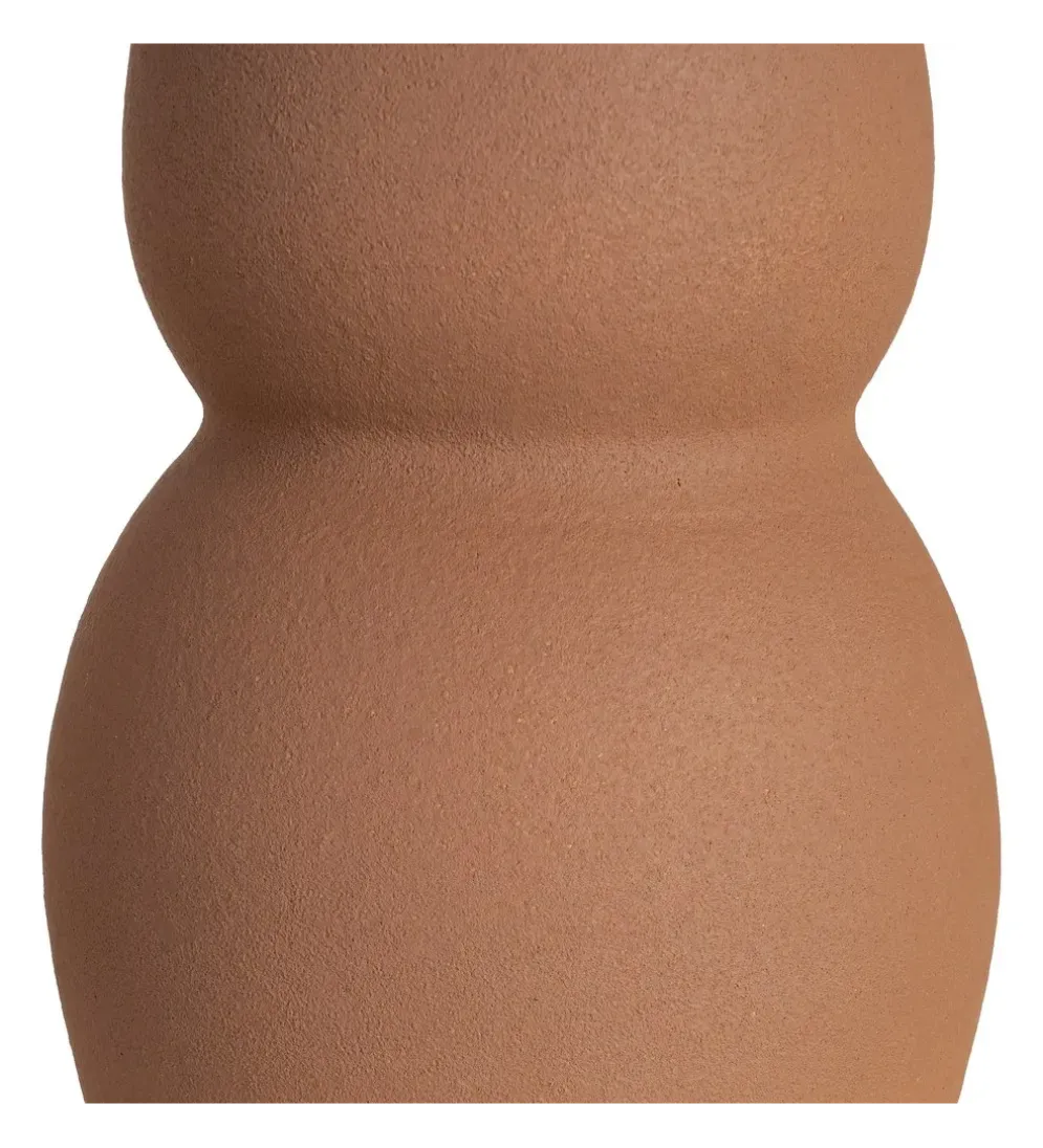 Wazon TAGIN 40 cm ceramika brązowy