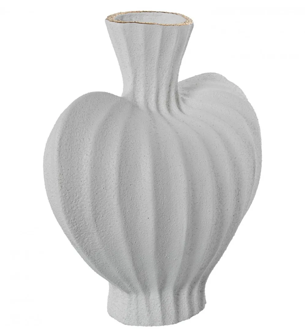 Wazon WAYA 31 cm ceramika biały