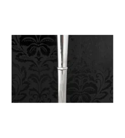Świecznik 5 - ramienny 120 cm srebrny