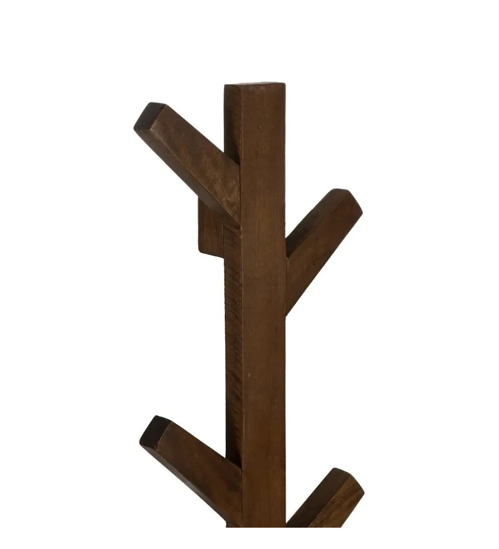 Wieszak MIELTERA 123 cm drewno mango