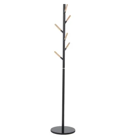 Wieszak stojący PERCHERMI 172 cm czarny