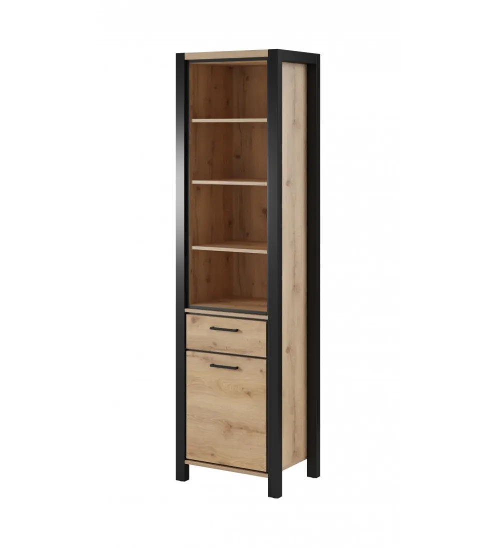 Witryna AKTIV 55 cm w optyce dąb Taurus