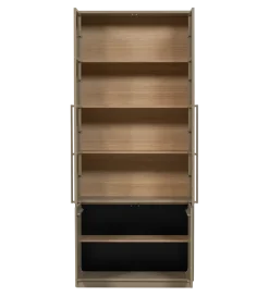 Witryna CASA 236 cm drewno sosny piaskowy