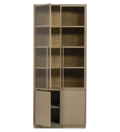 Witryna CASA 236 cm drewno sosny piaskowy