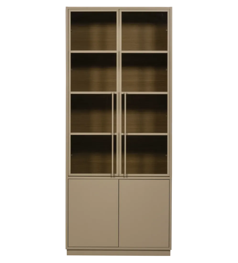 Witryna CASA 236 cm drewno sosny piaskowy