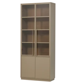 Witryna CASA 236 cm drewno sosny piaskowy