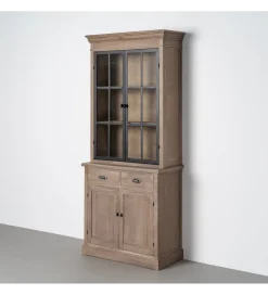 Witryna COTTAGE 135 cm drewno sosny