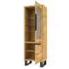 Witryna Halle 64 cm w optyce dąb wotan