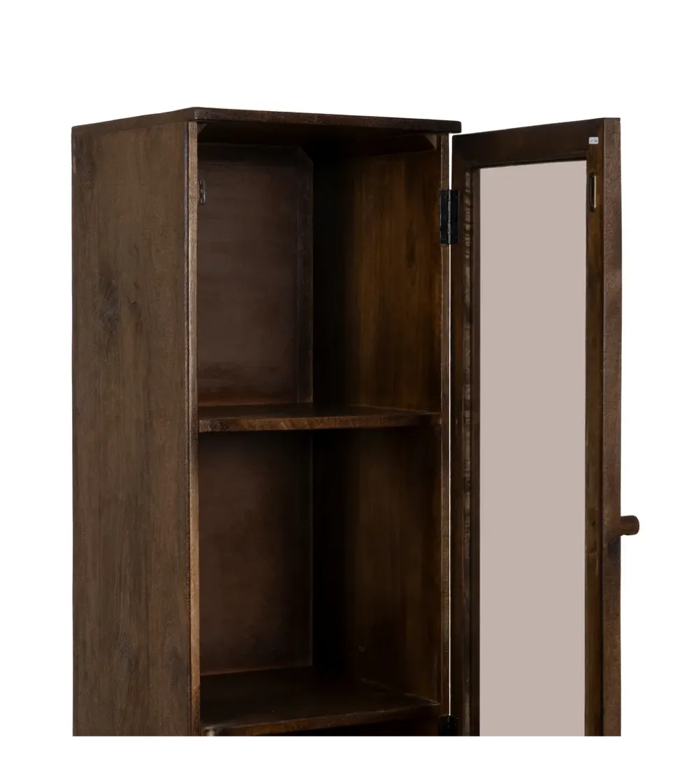 Witryna KOST 180 cm drewno mango brązowy