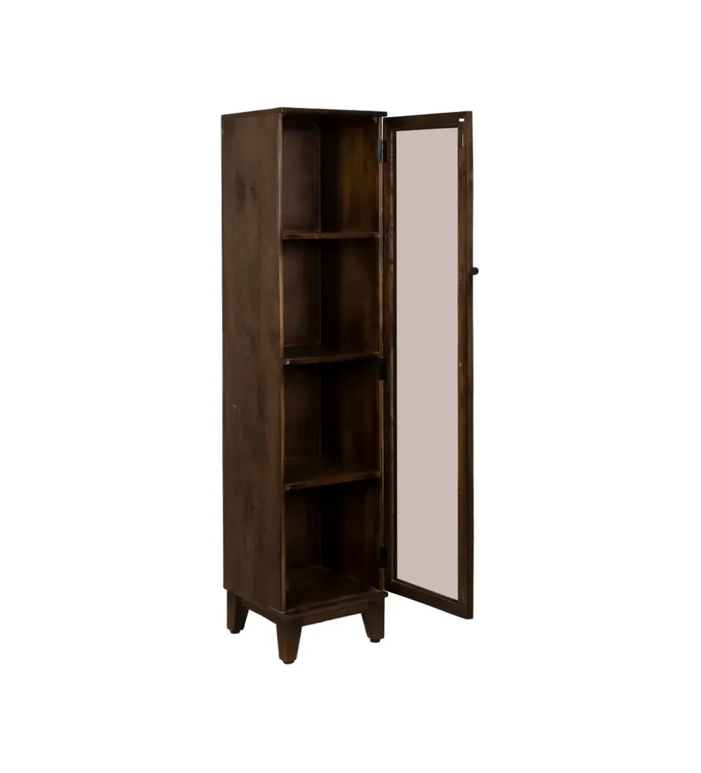 Witryna KOST 180 cm drewno mango brązowy