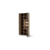 Witryna VALENCIA 79 cm antracytowo naturalna