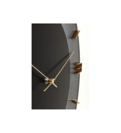 Zegar Leonardo 49 cm czarny