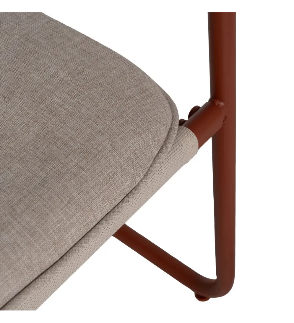 Zestaw ogrodowy OMAMA Terakota 2 fotele + sofa + stolik