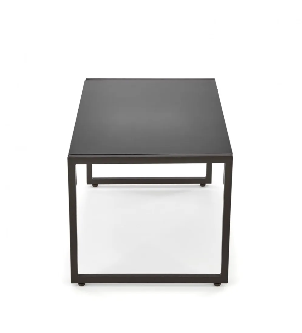 Zestaw ogrodowy SHARK brązowy - sofa + 2 x fotel + ława