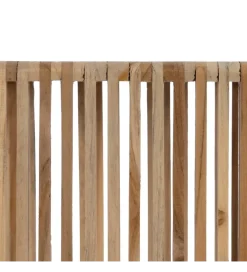 Zestaw 2 regałów BELLAMONTE drewno teak 86 cm 68 cm
